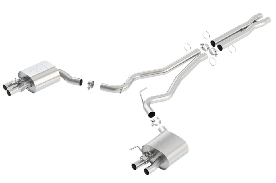 JLラングラーBorla ATAK 2.0L 用 Prestanda- och tuningprodukter till din Ford Mustang 15-17