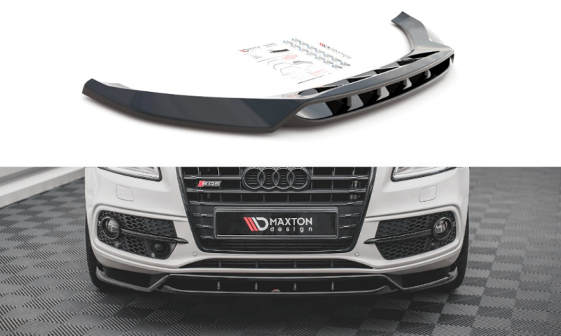 Audi SQ5 (8R) 2012-2017 Frontsplitter V.1 Maxton Design 
