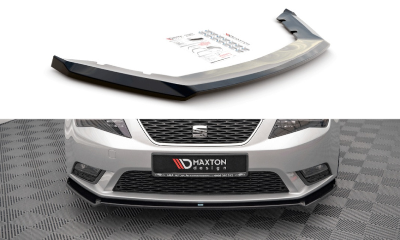 Seat Leon 2012-2016 Frontsplitter V.2 Maxton Design 