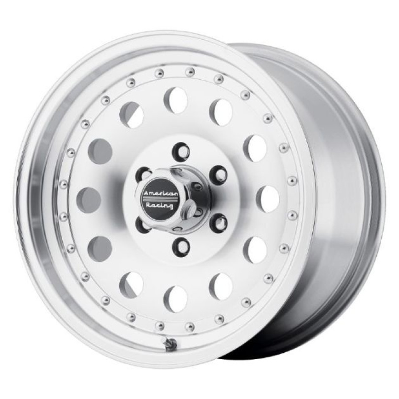 American Racing Outlaw Ii 15X8 ET-19 5x114.3 83.06 Machined W/ Clear Coat Fälg