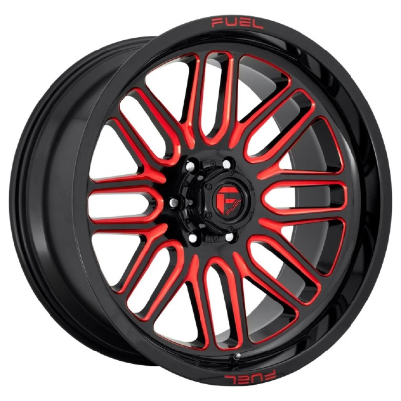 Fuel 1PC Ignite 20X10 ET-18 5x127 78.10 Gloss Black Red Tinted Clear Fälg