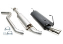 Saab 9-5 YS3E 1998-2003 Sportavgassytem Catback TA Technix