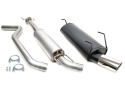 Saab 9-5 YS3E 2002-2009 Sportavgassytem Catback TA Technix