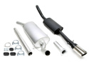 Saab 900 I AC4, AM4 1987-1994 Sportavgassytem Catback TA Technix