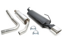 Saab 9-3 YS3D 1998-2002 Sportavgassytem Catback TA Technix