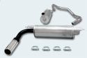 Volvo 240er P240, 242 1985-1993 Sportavgassytem Catback TA Technix