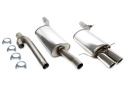 Audi A4 Quattro Sedan, A4 Quattro Avant B5 1994-2000 Rostfritt Sportavgassystem Catback TA Technix
