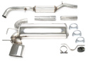 Audi A3/S3 8L 1999-05/2003 Rostfritt Sportavgassystem Catback TA Technix