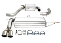 Audi A3 Sportsback 8P 2004- Rostfritt Sportavgassystem Catback TA Technix