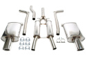 Audi A4 B6 (8E/8H) 2001-2004 Duplex Sportavgassystem TA Technix