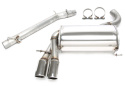 Audi A3 Quattro / S3 8P 2003-2012 Rostfritt Sportavgassystem Catback TA Technix