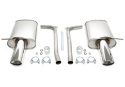Audi A4 Quattro 8E-B7 2005-2008 Duplex Sportavgassystem TA Technix