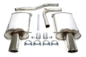 Audi A4 / A4 Cabriolet 8E-B6, 8H-B6-B7 2001-2009 Duplex Sportavgassystem TA Technix