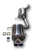 Audi 80-S2/RS2 B4-8C 1991-1994 Rostfritt Sportavgassystem Catback TA Technix