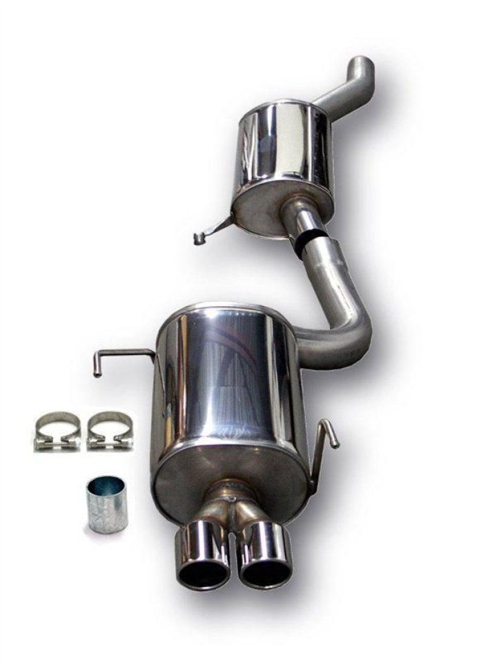 Audi 80-S2/RS2 B4-8C 1991-1994 Rostfritt Sportavgassystem Catback TA Technix i gruppen Välj bilmodell / Audi hos DDESIGN Scandinavia AB (02AU042-8)