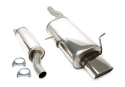 BMW 3er Serie E46 346L+346C 1998-2005 Rostfritt Sportavgassystem Catback TA Technix