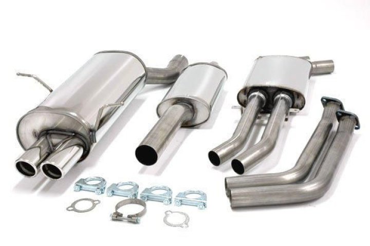 BMW 3er Serie E46 346L+346C 1997-2001 Rostfritt Sportavgassystem Catback TA Technix i gruppen Välj bilmodell / BMW hos DDESIGN Scandinavia AB (02BM005-19)