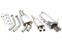 BMW 3er Serie E46 346L+346C+346R 1999 - Rostfritt Sportavgassystem Catback TA Technix