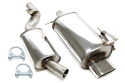 BMW Z3 Serie E36 R/C  Rostfritt Sportavgassystem Catback TA Technix