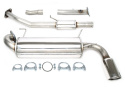 Mazda MX-5 II NB 1998-2005 Rostfritt Sportavgassystem Catback TA Technix