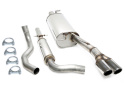 Skoda Octavia 1U 2002-2004 Rostfritt Sportavgassystem Catback TA Technix