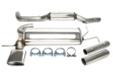 VW Golf IV 1J 1997-2005 Rostfritt Sportavgassystem Catback TA Technix