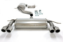 VW Scirocco III 13 2008- Duplex Sportavgassystem TA Technix