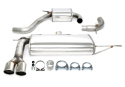 VW Scirocco III 13 2008- Rostfritt Sportavgassystem Catback TA Technix