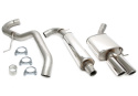 Skoda/VW Jetta III/Octavia 1K / 1Z Jetta III 2005-2010 / Octavia 2004- Rostfritt Sportavgassystem Catback TA Technix