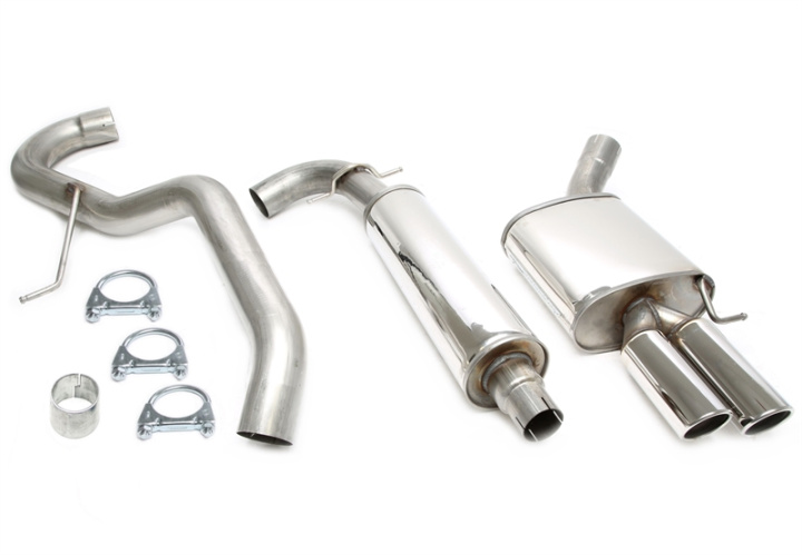 Skoda/VW Jetta III/Octavia 1K / 1Z Jetta III 2005-2010 / Octavia 2004- Rostfritt Sportavgassystem Catback TA Technix i gruppen Välj bilmodell / Skoda hos DDESIGN Scandinavia AB (02VW021-8)