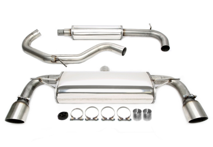 Audi /Volkswagen A3 / Golf V / Golf VI 8P, 1K 2003-2013 Rostfri Bakre Sportljuddämpare TA Technix i gruppen Välj bilmodell / Audi hos DDESIGN Scandinavia AB (02VW024-8D)