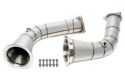 Audi A4 RS4 & A5 RS5 Typ B9 Downpipes (Utan Katalysator) Med Värmeskydd TA Technix