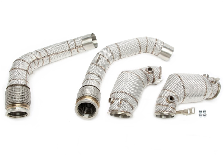 BMW M5 F90 / M8 F91/F92/F93 S63-Motor 2017-2020 Downpipe Med Katalysator & Värmeskydd TA Technix i gruppen Välj bilmodell / BMW / 5-serie (G30-G31) 16+ / Tuning hos DDESIGN Scandinavia AB (06BM041)