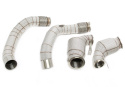BMW M5 F90 / M8 F91/F92/F93 S63-Motor 2017-2020 Downpipe Med Katalysator & Värmeskydd TA Technix