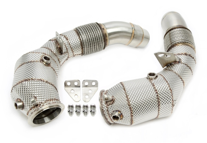 BMW M5 F10/ M6 F12/F13/F06 S63 B44 Motor 2012-2018 Downpipe Med Katalysator & Värmeskydd TA Technix i gruppen Välj bilmodell / BMW / 5-serie (F07-F10-F11) 11-17 / Tuning / Avgassystem hos DDESIGN Scandinavia AB (06BM044)
