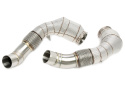 BMW M5 F10/ M6 F12/F13/F06 S63 B44 Motor 2012-2018 Downpipe Med Katalysator & Värmeskydd TA Technix