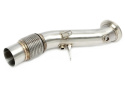 BMW F20/F21/F22/F23 / F30/ F31/F34 / G20/G21 / F32/F33/F36 / G30/G31 / X3 G01 / X4 G02 B48-Motor 2015+ Downpipe Utan Katalysator TA Technix