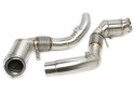 BMW G30 / G11N/G12N / G14/G15/G16 / X5 G05 / X6 G06 / X7 G07 N63B-Motor 2018+ Downpipe Utan Katalysator TA Technix