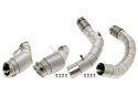 BMW X5 M F95 / X6 M F96 S63-Motor 2020-2022 Downpipe Med Katalysator & Värmeskydd TA Technix