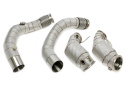 BMW X5 M F95 / X6 M F96 S63-Motor 2020-2022 Downpipe Med Katalysator & Värmeskydd TA Technix
