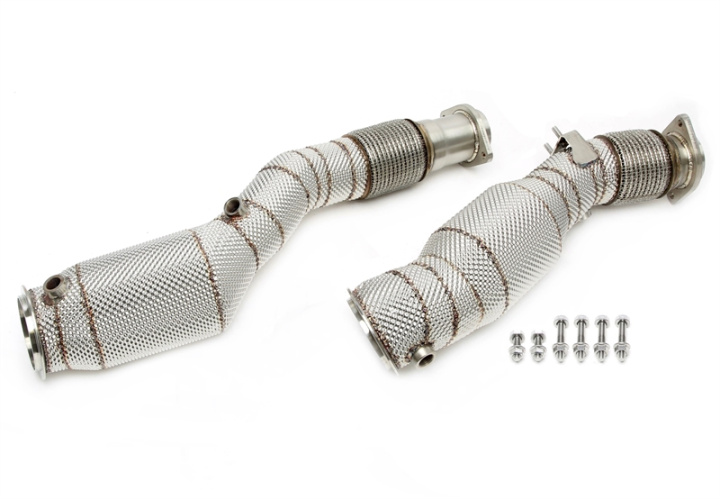 BMW X3 M F97 / X4 M F98 S58-Motor 2019+ Downpipe Med Katalysator & Värmeskydd TA Technix i gruppen Välj bilmodell / BMW / X4 (G02) 18+ hos DDESIGN Scandinavia AB (06BM056)