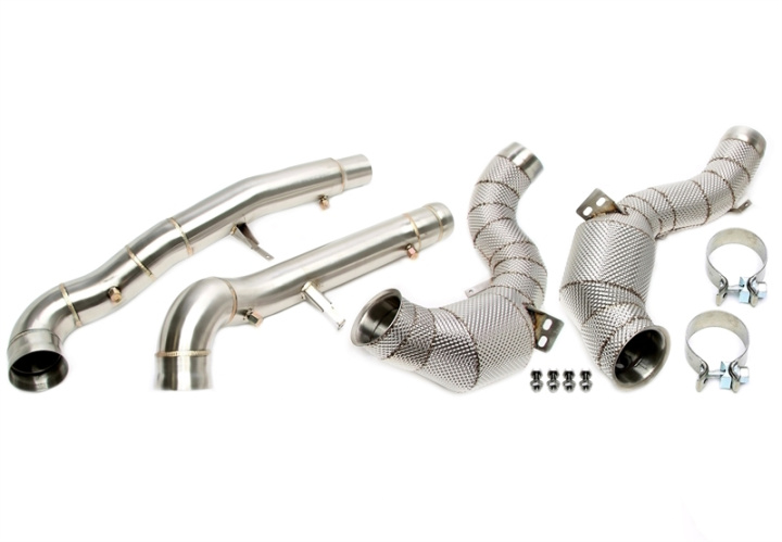 Mercedes Benz AMG GT GTS/GTC/GTR C190/R190 M178-Motor (98mm) 2014-2021 Downpipe Med Katalysator TA Technix i gruppen Välj bilmodell / Mercedes Benz hos DDESIGN Scandinavia AB (06MB028)