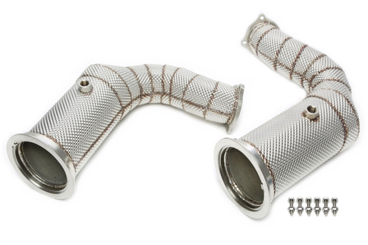 Porsche Cayenne Turbo 9YA 2018-08.2020 Downpipe Med Katalysator & Värmeskydd TA Technix i gruppen Välj bilmodell / Porsche / Cayenne 10+ hos DDESIGN Scandinavia AB (06PO004)