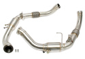 Porsche Panamera 4/4S 2.9T Med OPF/GPF Typ 971 2019+ Tailpipe Utan Katalysator (Kräver 06PO011) TA Technix