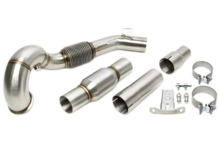 Audi A3 (8V) / Seat Leon (5F) / Skoda Octavia (5E) / Superb (3T)/ VW Golf VII (AU) / Passat B8 2012-2020 Downpipe Med Katalysator TA Technix i gruppen Välj bilmodell / Audi / A3 - S3 - RS3 (8V) 2012-2019 / Tuning / Avgassystem hos DDESIGN Scandinavia AB (06VW014)