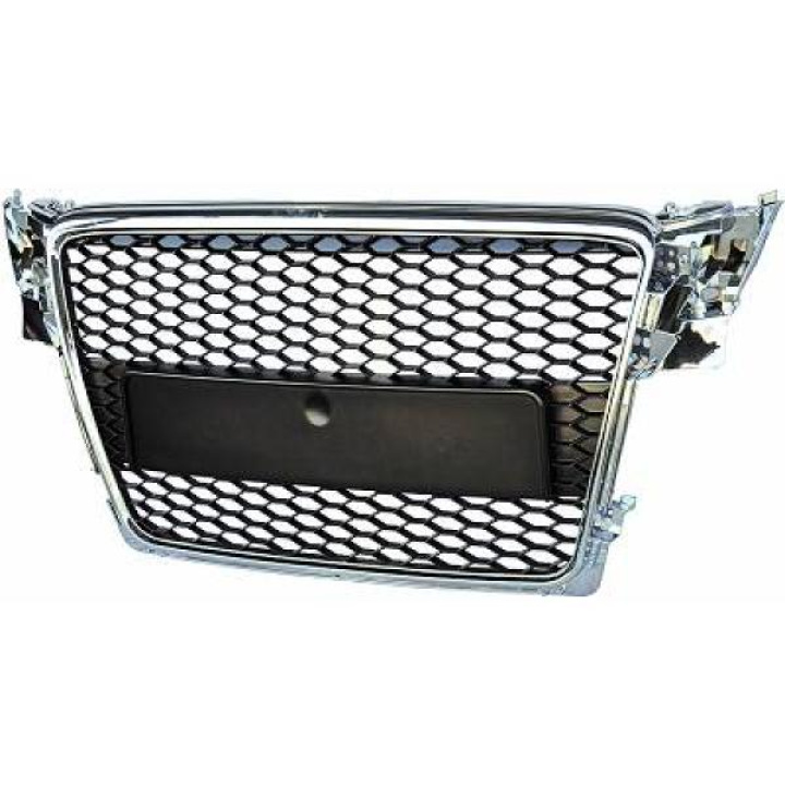 AUDI A4 B8 07-11 Honeycomb Krom Sportgrill RS-Look DIEDERICHS i gruppen Välj bilmodell / Audi / A4 - S4 - RS4 (B8) 2007-2014 / Styling hos DDESIGN Scandinavia AB (1018340)