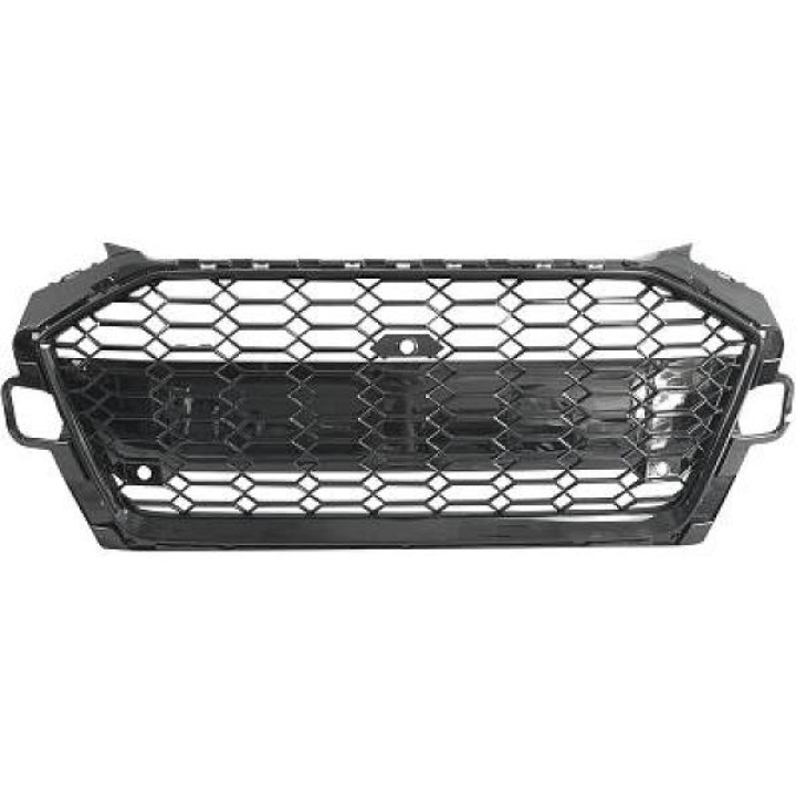 AUDI A4 B9.5 19+ (med Kamera) Honeycomb Svart Sportgrill RS-Look DIEDERICHS i gruppen Välj bilmodell / Audi / A4 - S4 - RS4 (B9) 2015+ / Styling hos DDESIGN Scandinavia AB (1020840)