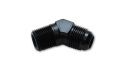 -8AN Till 3/8\'\' NPT 45° Adapter (AN Till NPT) Vibrant Performance