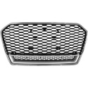 AUDI A6 C7 15-18 Honeycomb Krom/Svart Sportgrill RS-Look DIEDERICHS