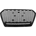 AUDI A6 C7 15-18 Honeycomb Svart Sportgrill RS-Look DIEDERICHS